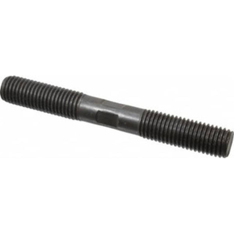 Gibraltar 3/4-10 6 OAL Equal Double Threaded Stud Alloy Steel, Black Oxide Finish, 2 Equal Thread Length 40907G – 74473919