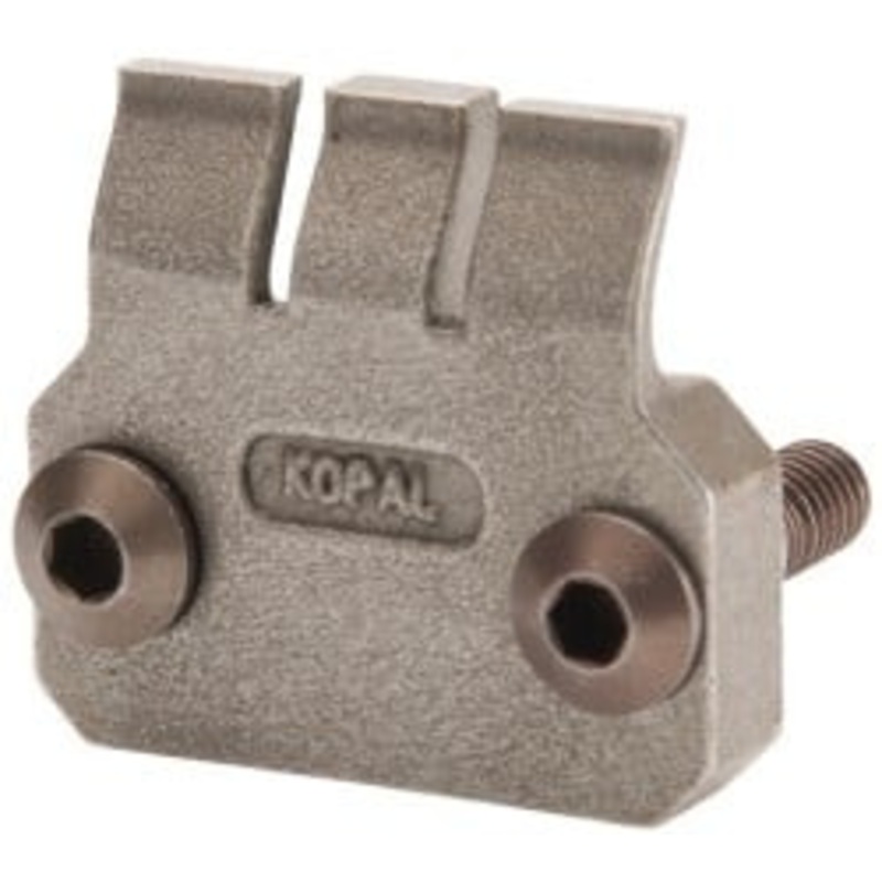 Mitee-Bite 2-1/2mm Clamping Height, 880 Lb Clamping Pressure, Standard Height Single Stop Positioning Stop 2-1/2mm Jaw Height, Spring Steel, Series Mitee-Bite Kopal Mini Clamps 25105 – 06452023