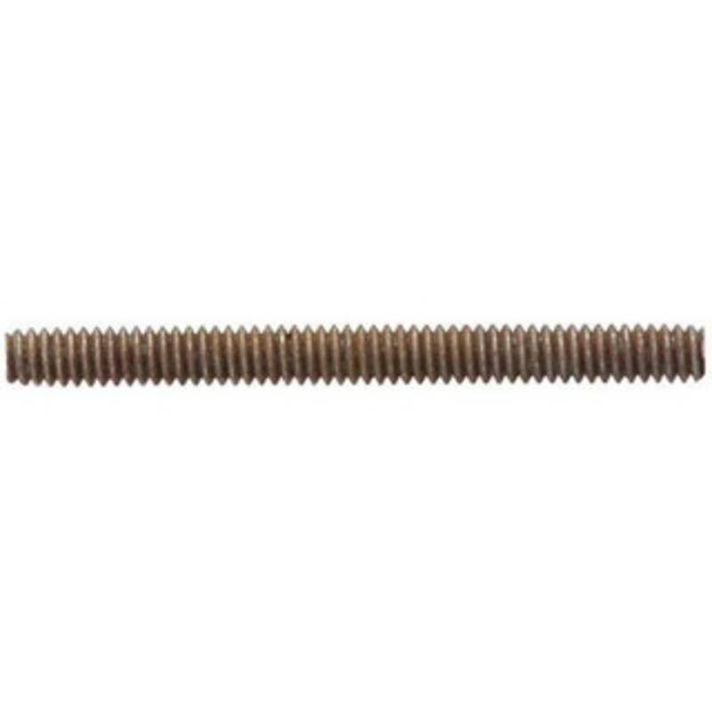 Value Collection #10-24 2 OAL Fully Threaded Stud Carbon Steel, Zinc-Plated Finish 407-1809 – 02089399