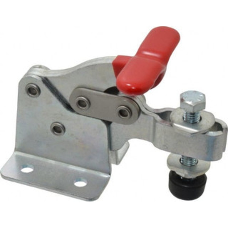 Destaco 350 Lb Holding Capacity, Horizontal Handle, Manual Hold Down Toggle Clamp 173 Handle Movement, 92 Bar Opening, U-Bar, Flanged Base, Electro-Plated Zinc, Carbon Steel 307-U – 08096315