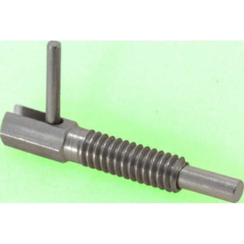 Gibraltar 1/4-20, 0.8 Thread Length, 0.16 Plunger Diam, 0.5 Lb Init to 2.5 Lb Final End Force, Stainless Steel Locking L Handle Plunger 1-1/4 Body Length, 0.8 Length Under Head, Locking Element, 0.38 Plunger Projection LLS-1-PT-G – 64168693
