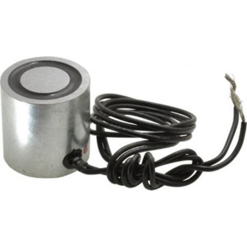 Mag-Mate 1-1/2 Diam, 6.2 Watts, 80 Lb Max Magnetic Pull Electromagnet 1/4-20 Thread, 24 DC Output Voltage ER2-104 – 01031459
