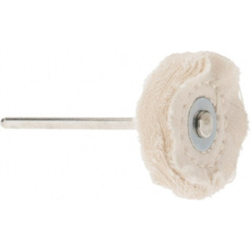 Value Collection 1 Diam x 3/8 Thick, Hard Mounted Polishing Wheel 0 Ply, 3/32 Shank Diam 560016266 – 66999822