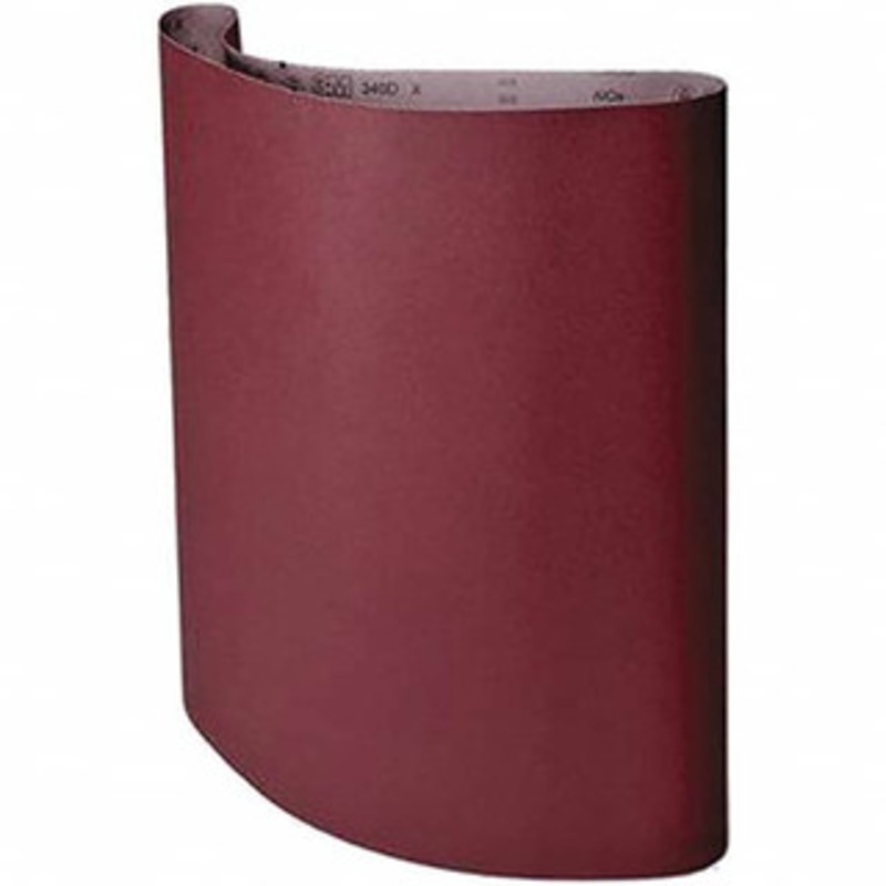 3M 37 Wide x 60 OAL, 100 Grit, Aluminum Oxide Abrasive Belt Aluminum Oxide, Fine, Coated, X Weighted Cloth Backing, Series 340D 7010361979 – 65072068