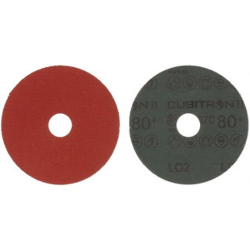 3M 4-1/2 Diam, 7/8 Hole, 80 Grit Ceramic Fiber Disc Medium, 13,300 Max RPM, Series 987C 7000119209 – 71369102