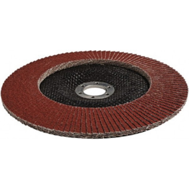 3M 7 60 Grit 5/8-11 Center Hole Type 29 Ceramic Flap Disc Medium Grade, Coated, Arbor Attachment, Cloth Backing, 13,300 RPM 7010300289 – 52673530