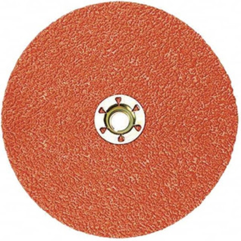 3M 7 Diam, 5/8-11 Hole, 60 Grit Ceramic Fiber Disc Medium, 8,600 Max RPM, Series 987C 7010308138 – 71369151