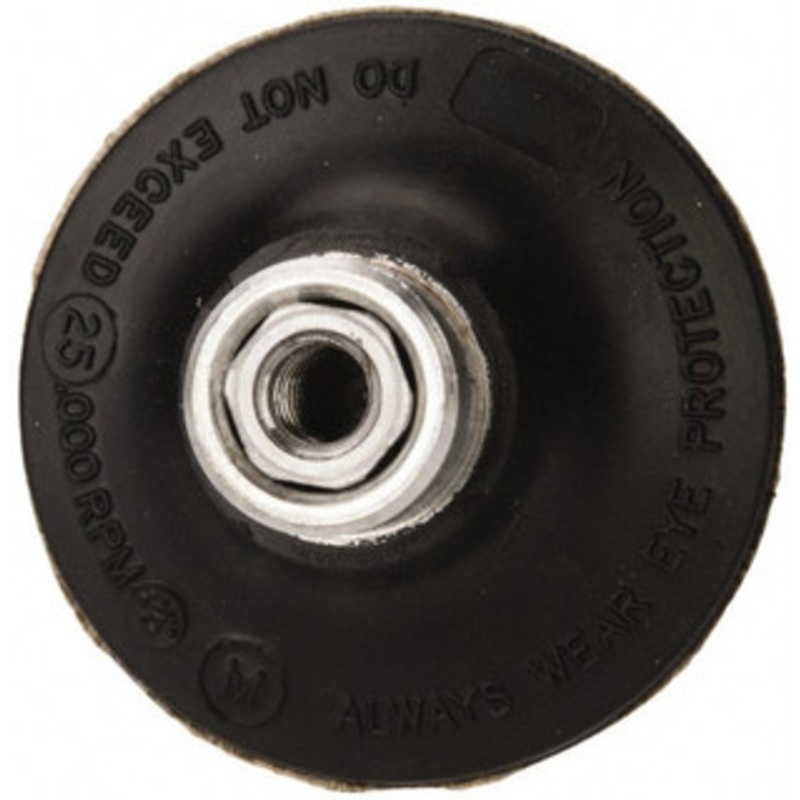 Standard Abrasives 2 Diam Quick-Change Type R Disc Backing Pad 1/4 Shank Diam, Medium Density, 25,000 RPM, Lockit Compatible 7100092834 – 82911942