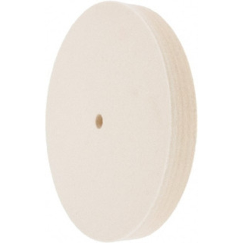 Value Collection 8 Diam x 1 Thick Unmounted Buffing Wheel 1 Ply, Polishing Wheel, 1/2 Arbor Hole, Medium Density 516037 – 91070300