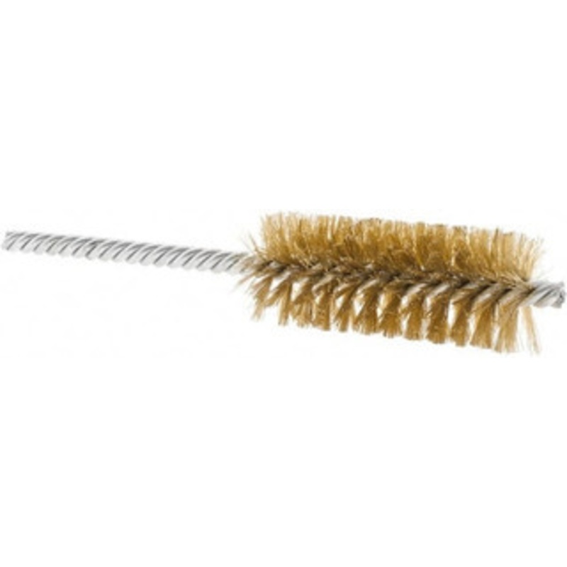 Weiler Abrasives 1 Diam Helical Brass Tube Brush Double Spiral, 0.006 Filament Diam, 2-1/2 Brush Length, 5-1/2 OAL, 1/4 Diam Shank 98383 – 75851287