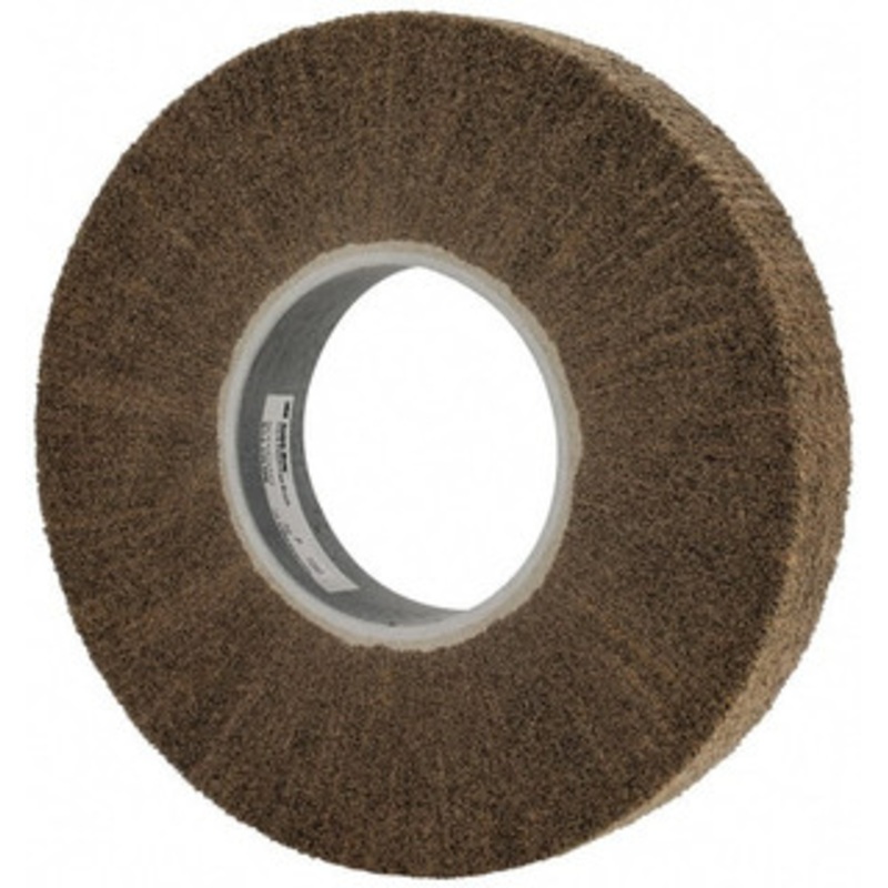 3M 12 x 2 Aluminum Oxide Unmounted Flap Wheel Nonwoven, Medium Grade, 5 Center Hole, 3,400 Max RPM 7010299326 – 98319296
