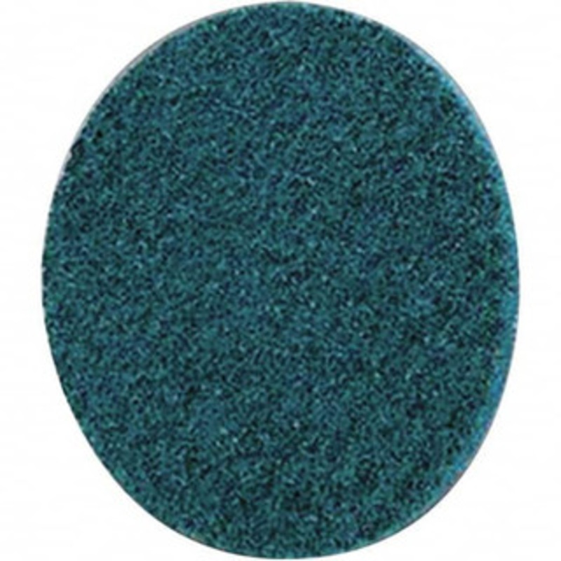 3M 3 Aluminum Oxide Quick Change Disc Type S Attachment, Very Fine Grade, Blue, Non-Woven, 18,000 RPM, Roloc TS Compatible 7100035125 – 74667247