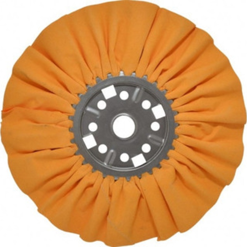 Divine Brothers Co. 14 Diam x 1/2 Thick Unmounted Buffing Wheel Ventilated Bias Cut, 1-1/4 Arbor Hole 300007AM – 00536383