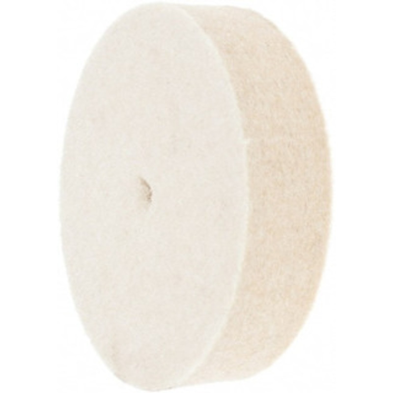 Made in USA 2 Diam x 1/2 Thick Unmounted Buffing Wheel 1 Ply, Polishing Wheel, 1/2 Arbor Hole, Hard Density 2 01004 06521 1 – 91070821