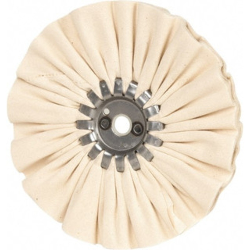 Made in USA 7 Diam x 1/2 Thick Unmounted Buffing Wheel 14 Ply, Bias Cut, 5/8 Arbor Hole 515-7202 – 77750362