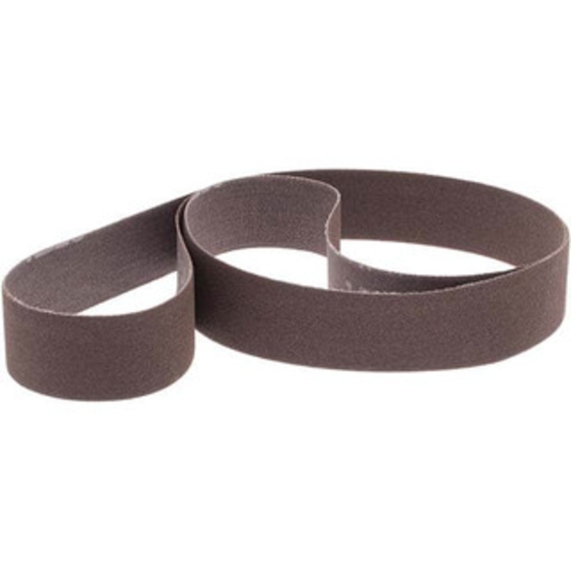 Norton 1 Wide x 42 OAL, 150 Grit, Aluminum Oxide Abrasive Belt Aluminum Oxide, Very Fine, Coated, X Weighted Cloth Backing, Series R228 78072720880 – 05964150