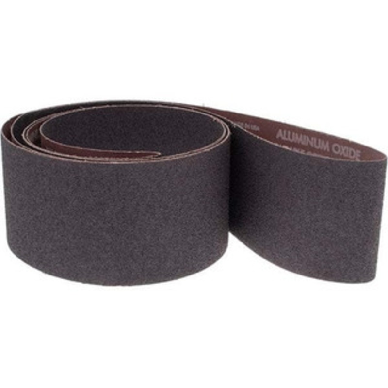 Norton 4 Wide x 132 OAL, 40 Grit, Aluminum Oxide Abrasive Belt Aluminum Oxide, Coarse, Coated, X Weighted Cloth Backing, Series R228 78072722400 – 03061975