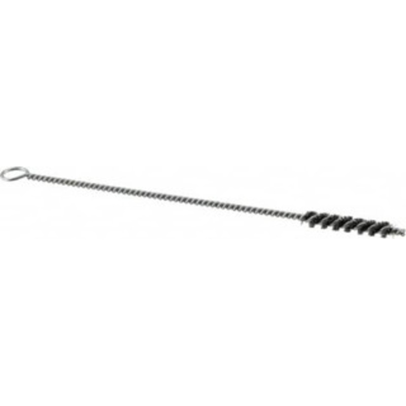Osborn 1/4 Diam Helical Steel Tube Brush Single Spiral, 0.006 Filament Diam, 1-1/2 Brush Length, 7 OAL, 0.115 Diam Shank 0005100400 – 53500914