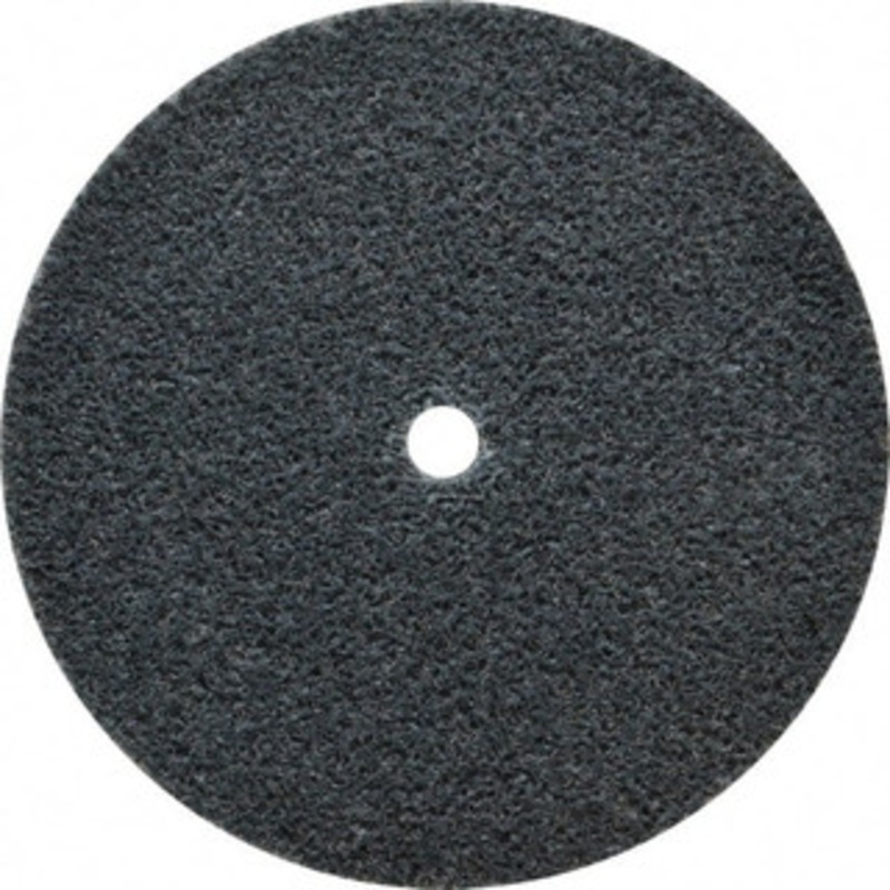 3M 3 Diam, 1/4 Face Width, 1/4 Center Hole, Fine Grade, Silicon Carbide Deburring Wheel Unitized, Soft Density 3 Grade, 12,100 RPM 7100031086 – 85208239