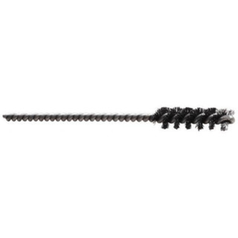 Made in USA 1-1/2 Diam Helical Nylon Tube Brush 0.022 Filament Diam, 1 Brush Length, 3-1/2 OAL, 1/4 Diam Stainless Steel Shank 07-1015 – 63764955