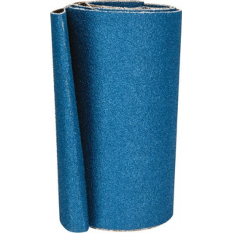 Made in USA 6 Wide x 48 OAL, 50 Grit, Zirconia Alumina Abrasive Belt Zirconia Alumina, Coarse, Coated, X Weighted Cloth Backing 6 X 48 50 GR – 00081927