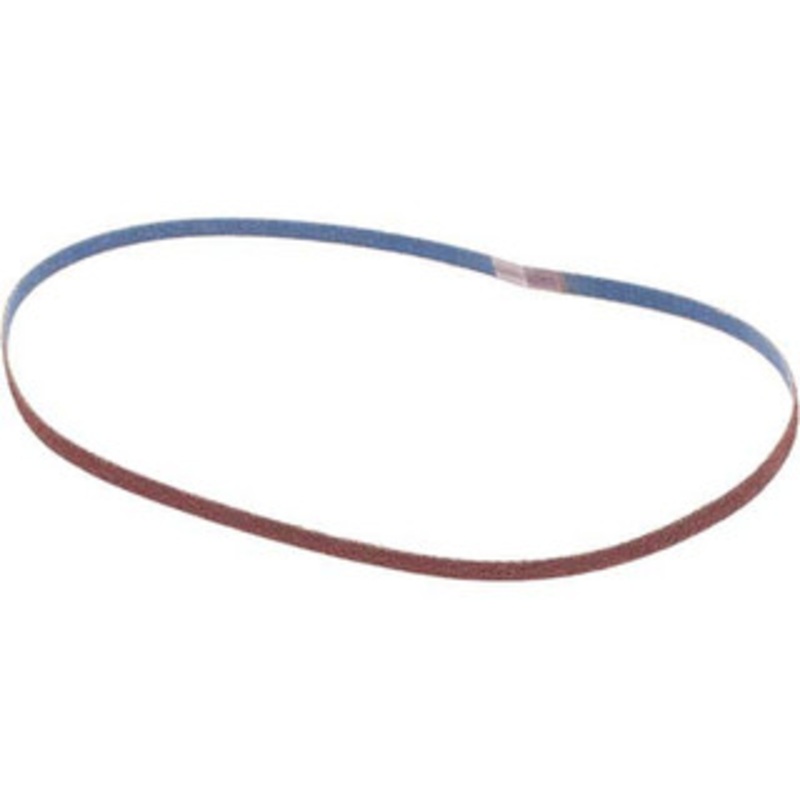 Norton 1/4 Wide x 24 OAL, 60 Grit, Ceramic Abrasive Belt Ceramic, Medium, Coated, Y Weighted Cloth Backing, Series R981 78072756534 – 65861130
