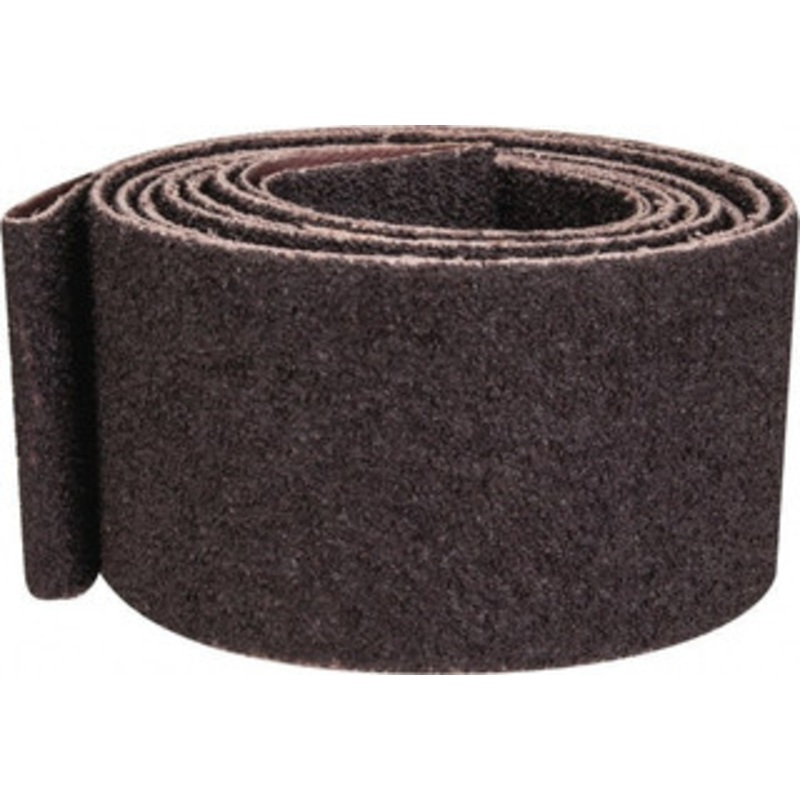 Norton 2 Wide x 132 OAL, 36 Grit, Aluminum Oxide Abrasive Belt Aluminum Oxide, Very Coarse, Coated, X Weighted Cloth Backing, Series R228 78072721470 – 82103698