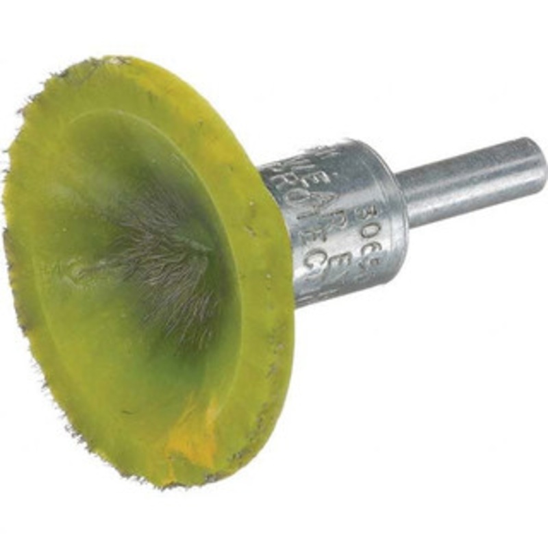 Osborn 1-3/4 Diam Steel Crimped End Brush 1/4 Shank Diam, 25,000 Max RPM 0003065100 – 47049457