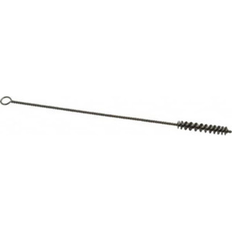 PRO-SOURCE 1-1/2 Long x 1/4 Diam Stainless Steel Twisted Wire Bristle Brush Single Spiral, 7 OAL, 0.005 Wire Diam, 0.085 Shank Diam 05028 – 03715851
