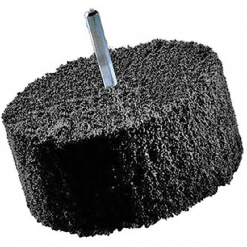 3M 4 Diam, 2 Face Width, 1 Center Hole, Coarse Grade, Silicon Carbide Deburring Wheel Convolute, Soft Density 2 Grade, 9,000 RPM 7010364499 – 01261452
