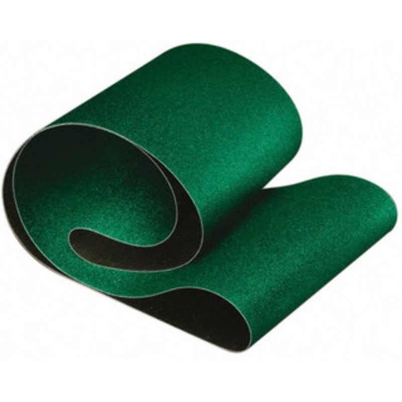 3M 6 Wide x 48 OAL, 80 Grit, Zirconia Alumina Abrasive Belt Zirconia Alumina, Medium, Coated, YF Weighted Cloth Backing, Series 577F 7000119451 – 73340556