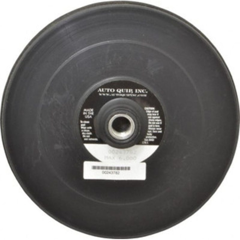 Auto Quip, Inc. 7 Diam Hook & Loop Disc Backing Pad Firm Density, 6,000 RPM AQIH14FN-7 – 00243782