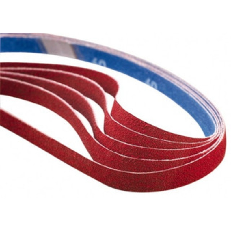 Norton 1-1/2 Wide x 60 OAL, 80 Grit, Ceramic Abrasive Belt Ceramic, Medium, Coated, Y Weighted Cloth Backing, Series R981 78072762837 – 82111147