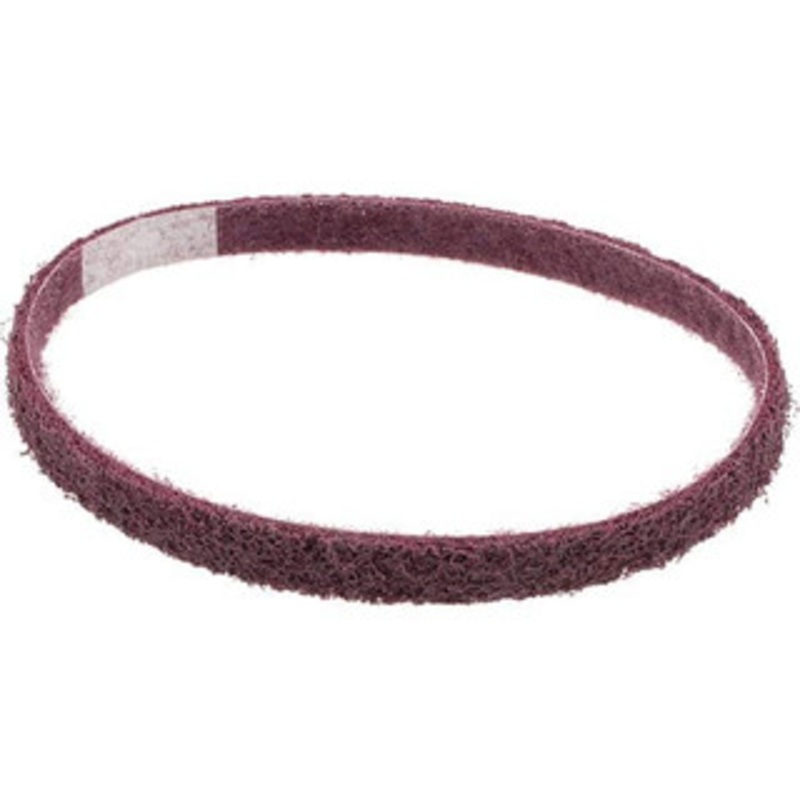 Norton 1/2 Wide x 18 OAL, Aluminum Oxide Abrasive Belt Aluminum Oxide, Medium, Nonwoven, Series STE 66261055310 – 69997963