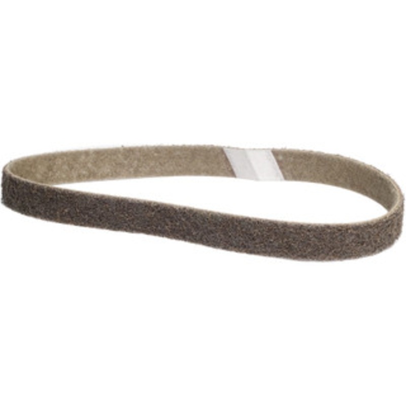 Norton 1 Wide x 30 OAL, 50 Grit, Aluminum Oxide Abrasive Belt Aluminum Oxide, Coarse, Nonwoven, Wet/Dry 66261019801 – 54566757