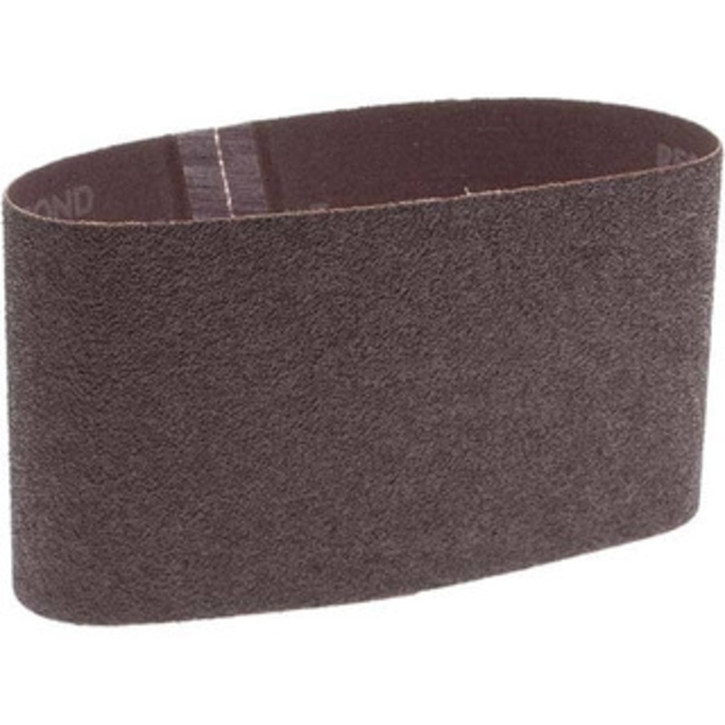 Norton 3-1/2 Wide x 15-1/2 OAL, 50 Grit, Aluminum Oxide Abrasive Belt Aluminum Oxide, Coarse, Coated, Series R228 78072721999 – 05801055