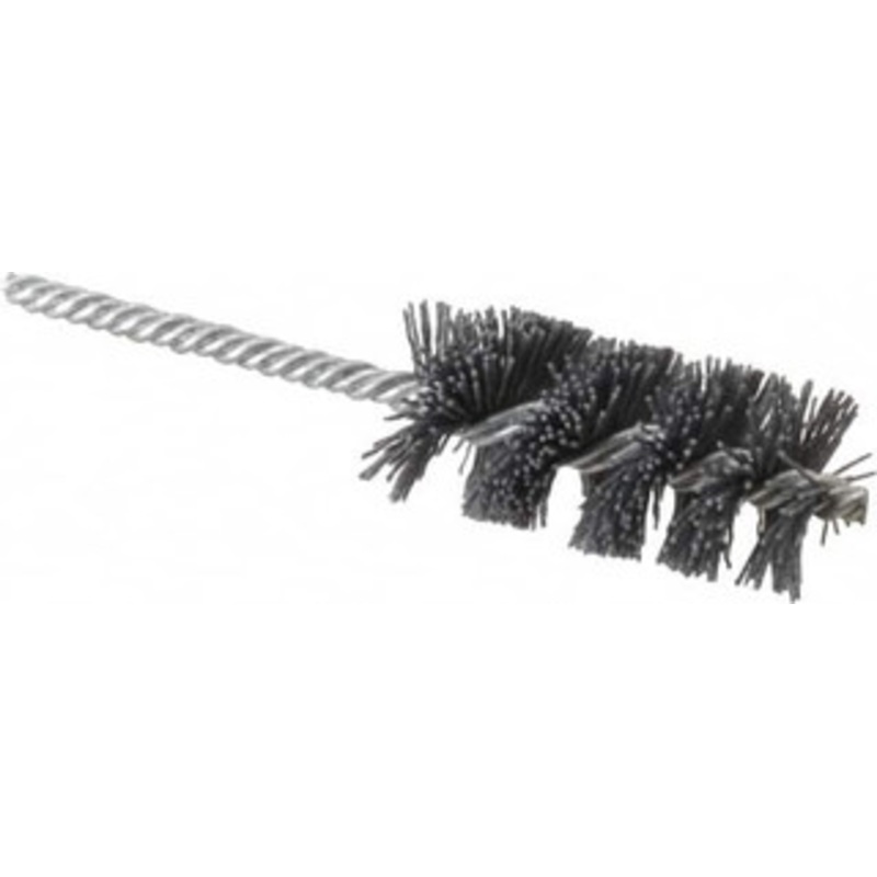Osborn 1-1/4 Diam Helical Nylon Tube Brush 2-1/2 Brush Length, 5-1/2 OAL, 1/4 Diam Shank 0005631600 – 03262664