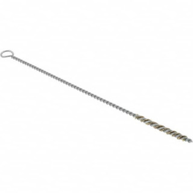 Osborn 1/8 Diam Helical Brass Tube Brush Single Spiral, 0.003 Filament Diam, 1 Brush Length, 6 OAL, 0.087 Diam Shank 0005114100 – 56008352