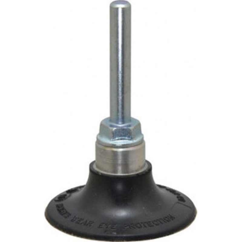 Standard Abrasives 2 Diam Quick-Change Type R Disc Backing Pad 1/4 Shank Diam, Medium Density, 25,000 RPM, Lockit Compatible 7000122299 – 05919600