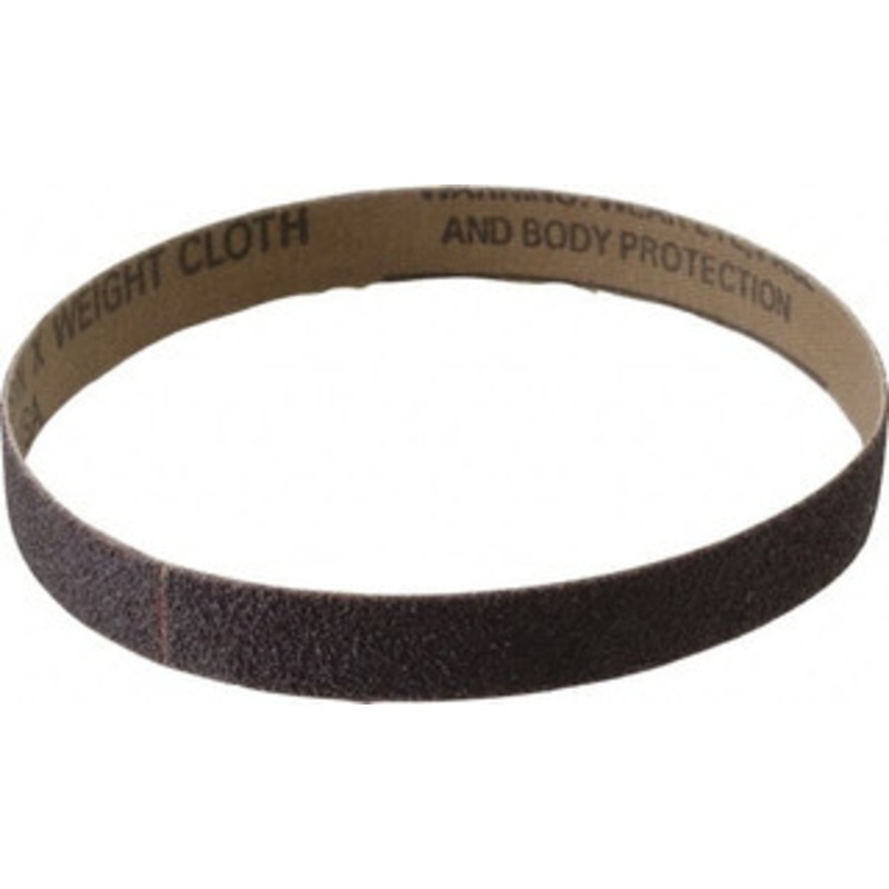 Tru-Maxx 1/2 Wide x 12 OAL, 60 Grit, Aluminum Oxide Abrasive Belt Aluminum Oxide, Medium, Coated 7046 – 85559847