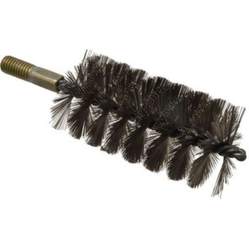 Value Collection 2-1/4 Diam Helical Stainless Steel Tube Brush 0.012 Filament Diam, 4-1/4 Brush Length, 7-1/2 OAL, 1/2-12 Male Shank 83100041 – 04662417