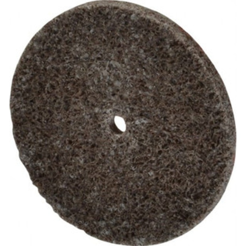 3M 1-1/2 Diam, 1/8 Face Width, 1/8 Center Hole, Fine Grade, Aluminum Oxide Deburring Wheel Unitized, Medium Density 5 Grade, 30,100 RPM 7010329051 – 85140937