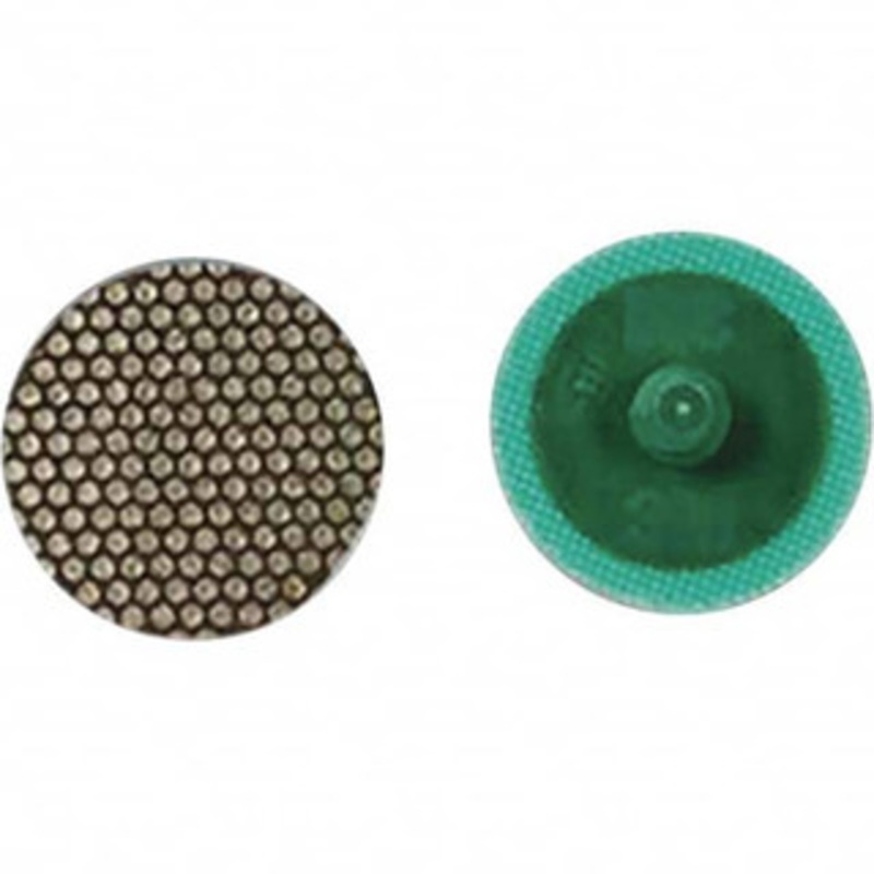 3M 1 60 Grit Diamond Quick Change Disc Type R Attachment, Medium Grade, Green, Coated, Polyester Backing, 30,000 RPM, Roloc TR Compatible 7010328314 – 00186759