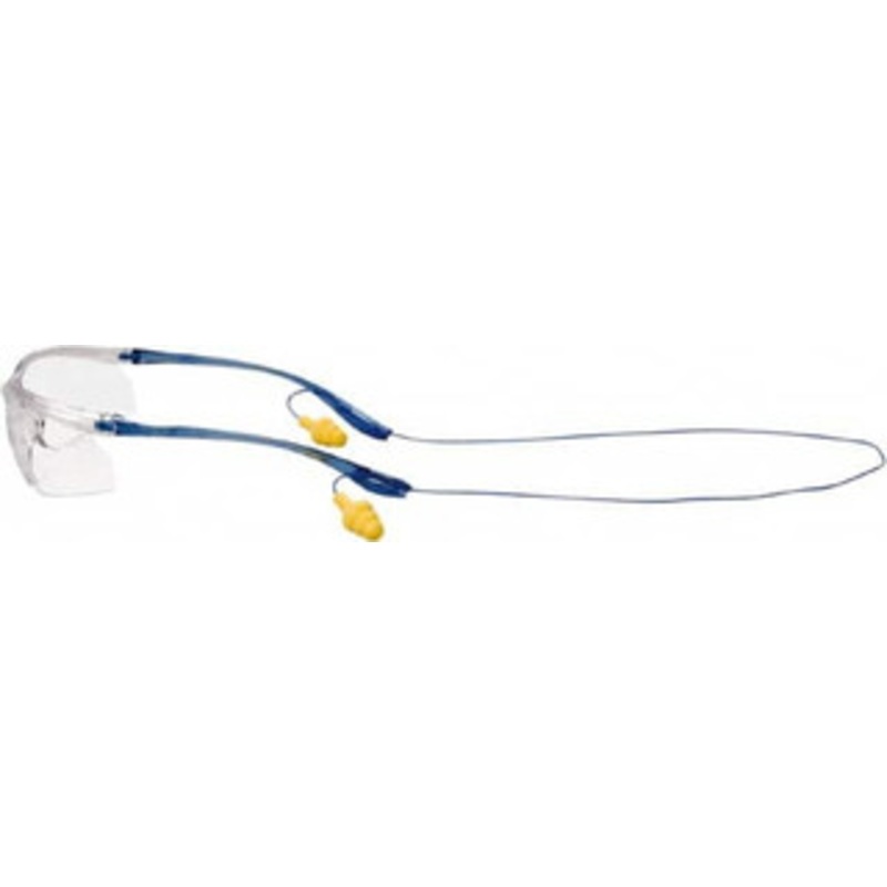 3M Pack of 20 Clear Lenses, Framed Safety Glasses Scratch Resistant, Clear Polycarbonate Frame, Adjustable Temples, Size Universal, Over the Glasses 7000052872 – 83874818