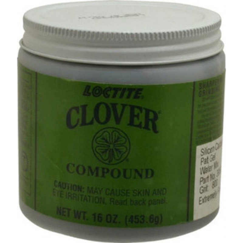 Loctite 1 Lb Water Soluble Compound Compound Grade Super Fine, 800 Grit, Black & Gray, Use on General Purpose 233203 – 94569159