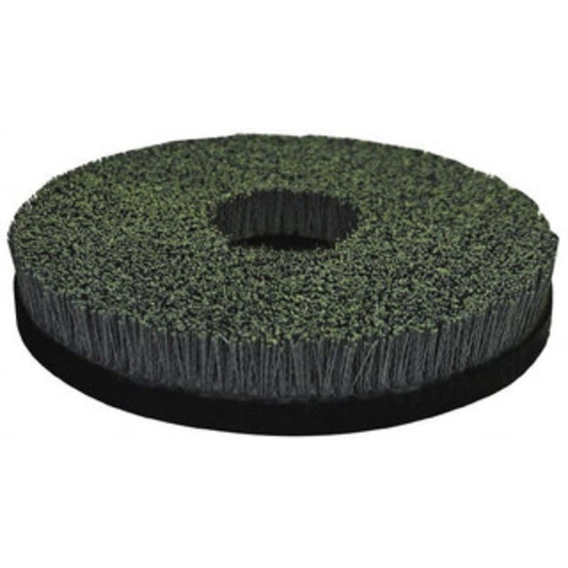 Osborn 14 120 Grit Silicon Carbide Crimped Disc Brush Fine Grade, Plain Hole Connector, 1 Trim Length, 7/8 Arbor Hole 0004719600 – 41859398