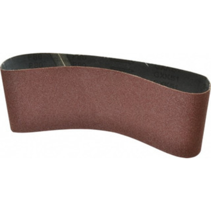 Tru-Maxx 4 Wide x 24 OAL, 80 Grit, Aluminum Oxide Abrasive Belt Aluminum Oxide, Medium, Coated 7265 – 85576148