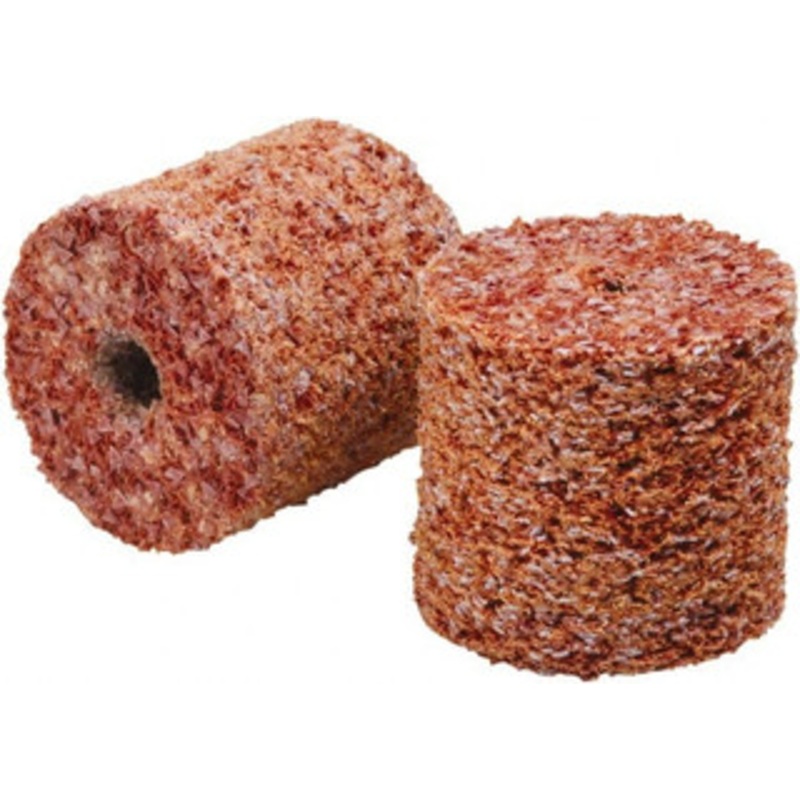 3M 2 Diam, 1/4 Face Width, 1/4 Center Hole, Coarse Grade, Ceramic Deburring Wheel Unitized, Hard Density 7 Grade 7000028557 – 30039788