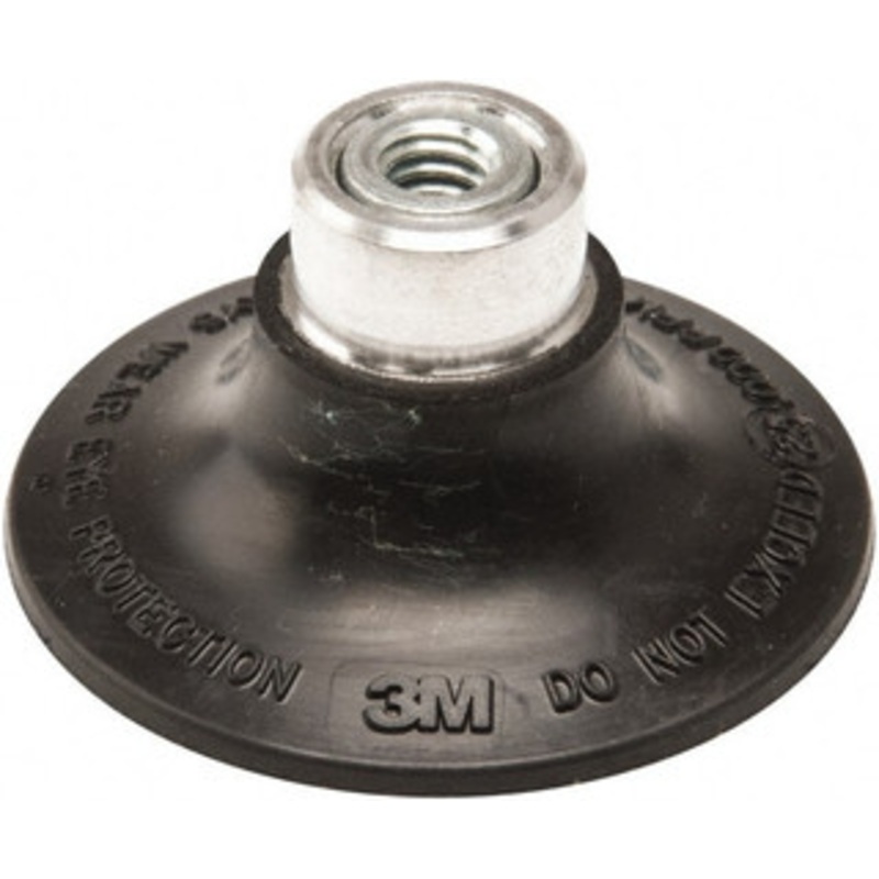 3M 2 Diam Quick-Change Type S Disc Backing Pad Medium Density, 25,000 RPM, Roloc TS Compatible 7000045283 – 74667890
