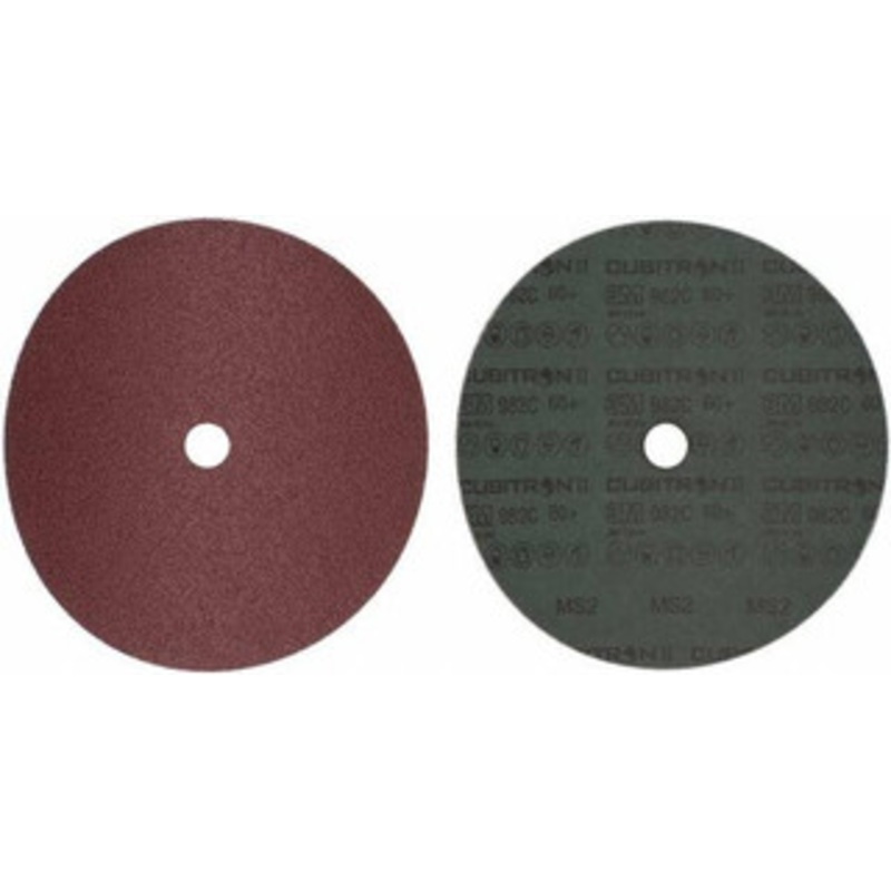 3M 9-1/8 Diam, 7/8 Hole, 60 Grit Ceramic Fiber Disc Medium, 6,600 Max RPM, Series 982C 7000119198 – 71368963